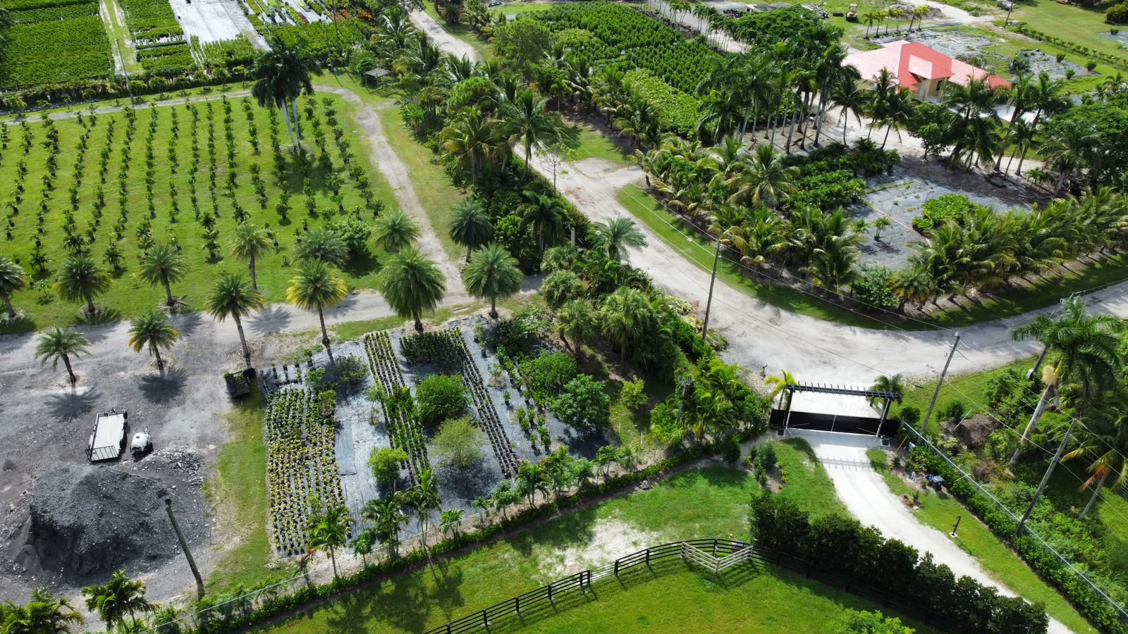 C&J Nursery aerial view